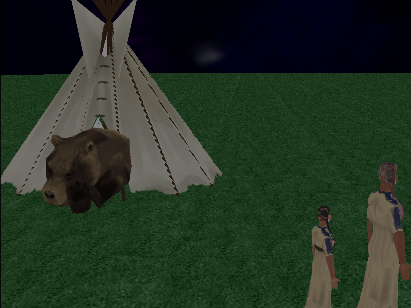 Alice Bear Tepee