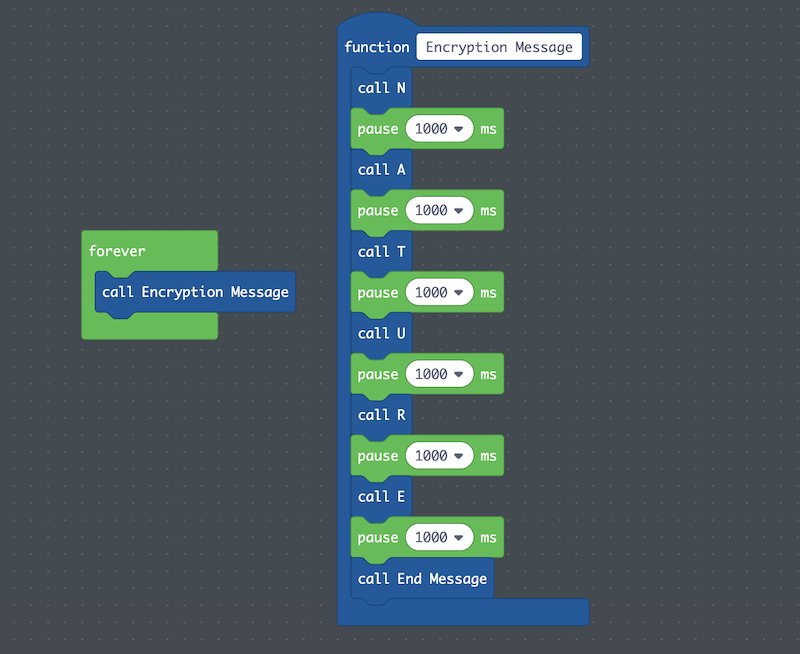 simplified code using functions