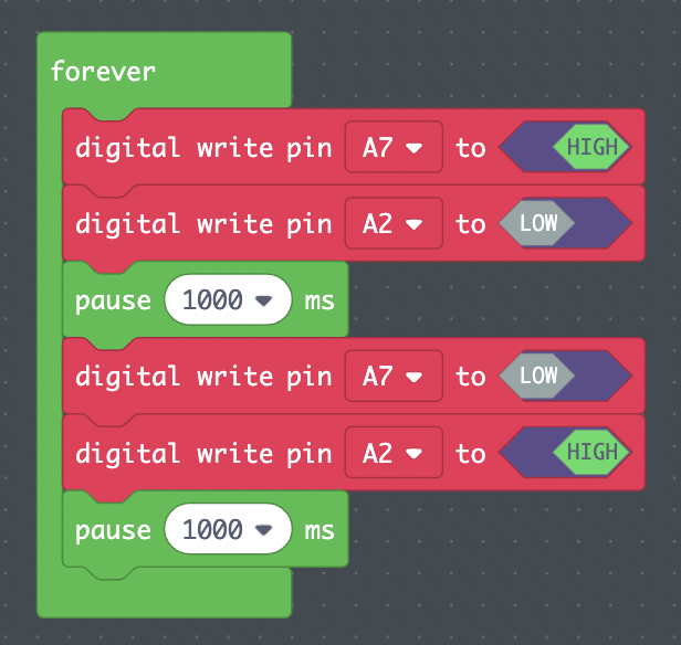 example code for computational circuit