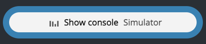 show console simulator